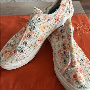 Blowfish Floral Canvas Sneakers